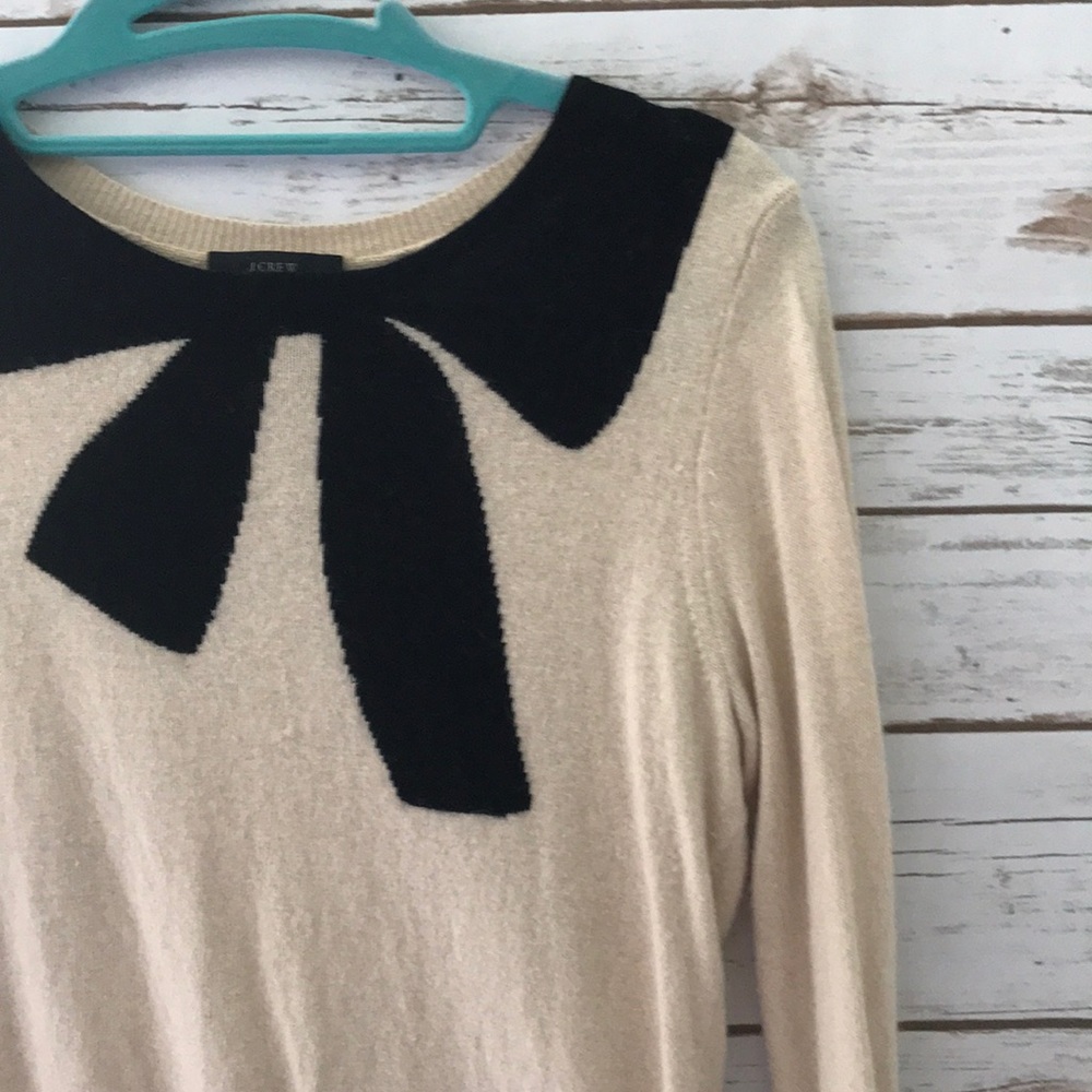 • J. Crew Bow Sweater • - Picture 3 of 4
